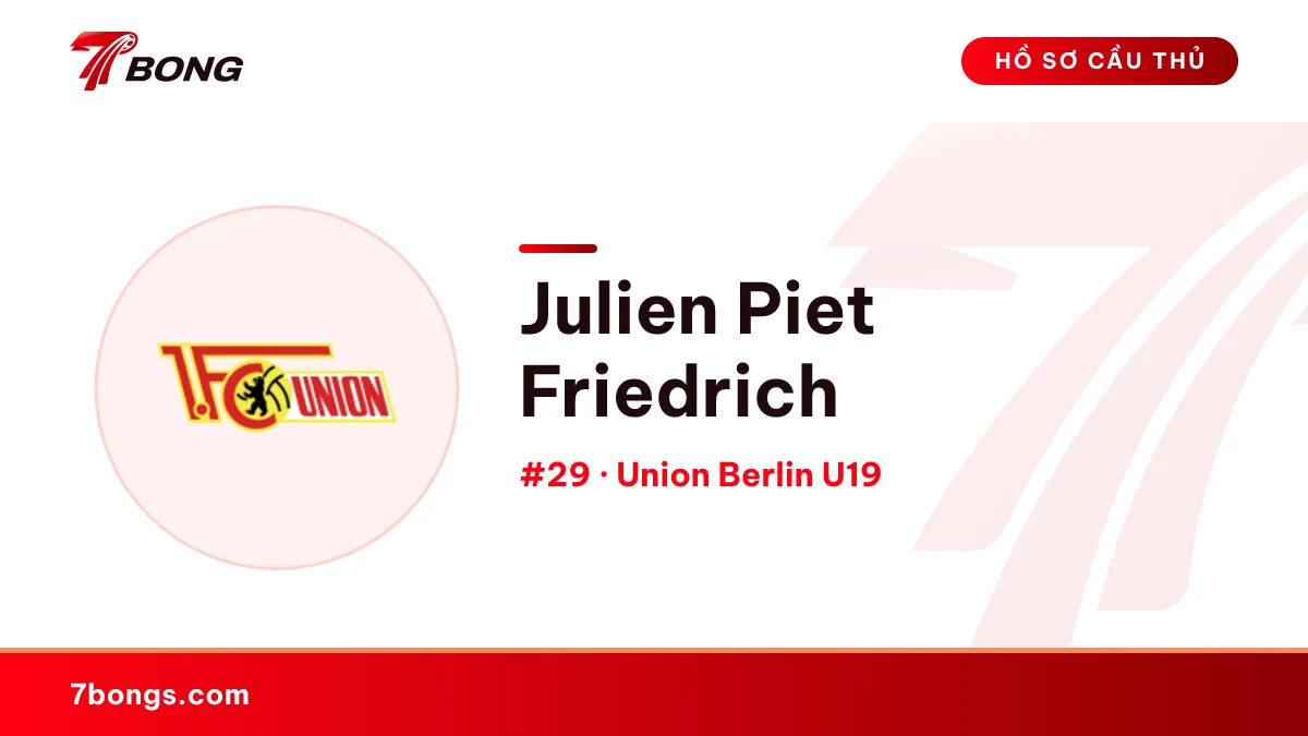 Julien Piet Friedrich — Union Berlin U19