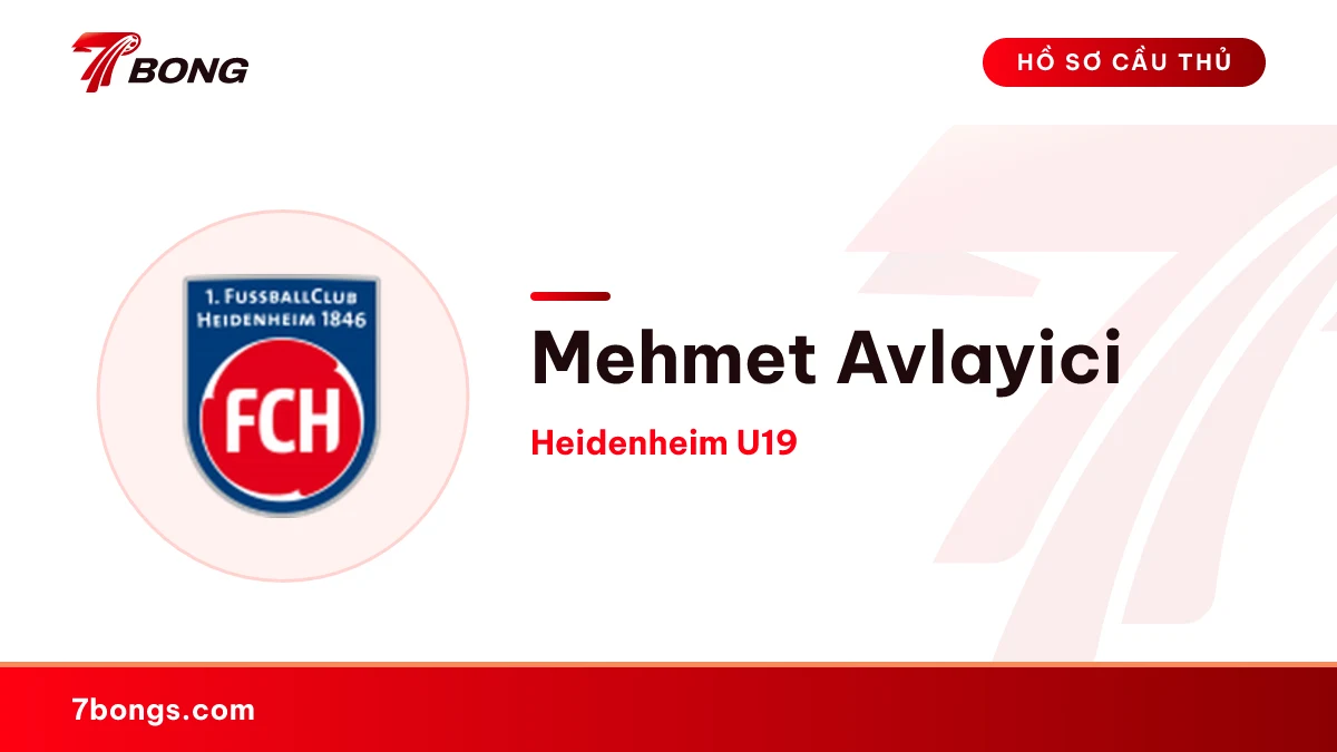 Mehmet Avlayici — Heidenheim U19