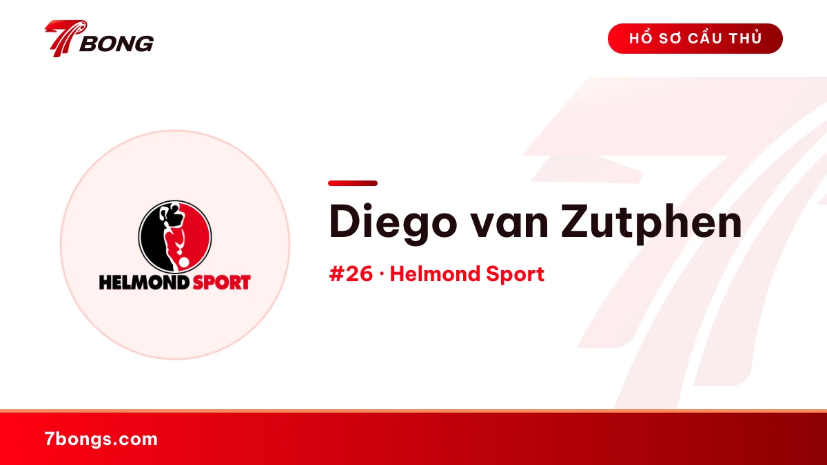 Diego van Zutphen — Helmond Sport