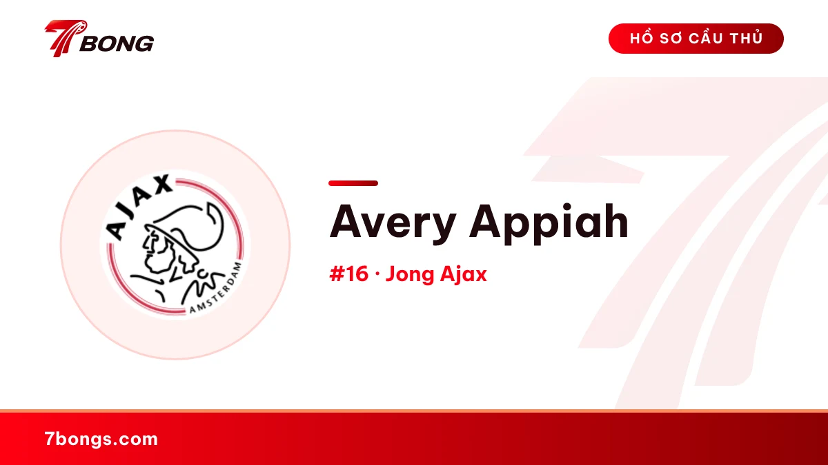 Avery Appiah — Jong Ajax