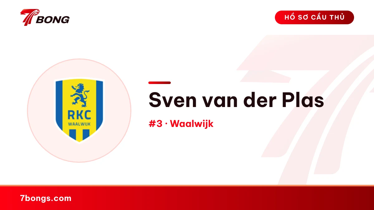 Sven van der Plas — Waalwijk