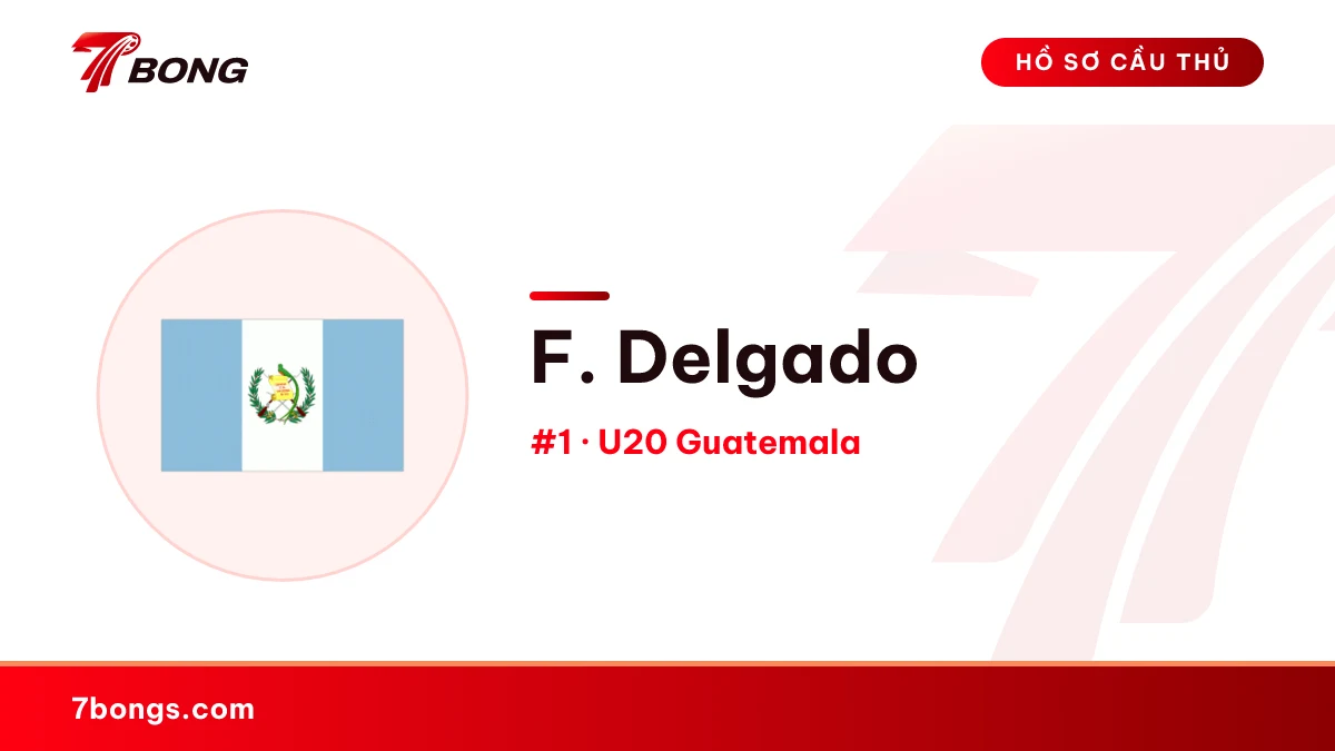 F. Delgado — U20 Guatemala