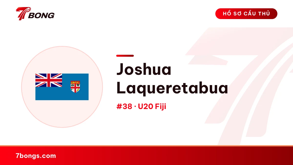 Joshua Laqueretabua — U20 Fiji