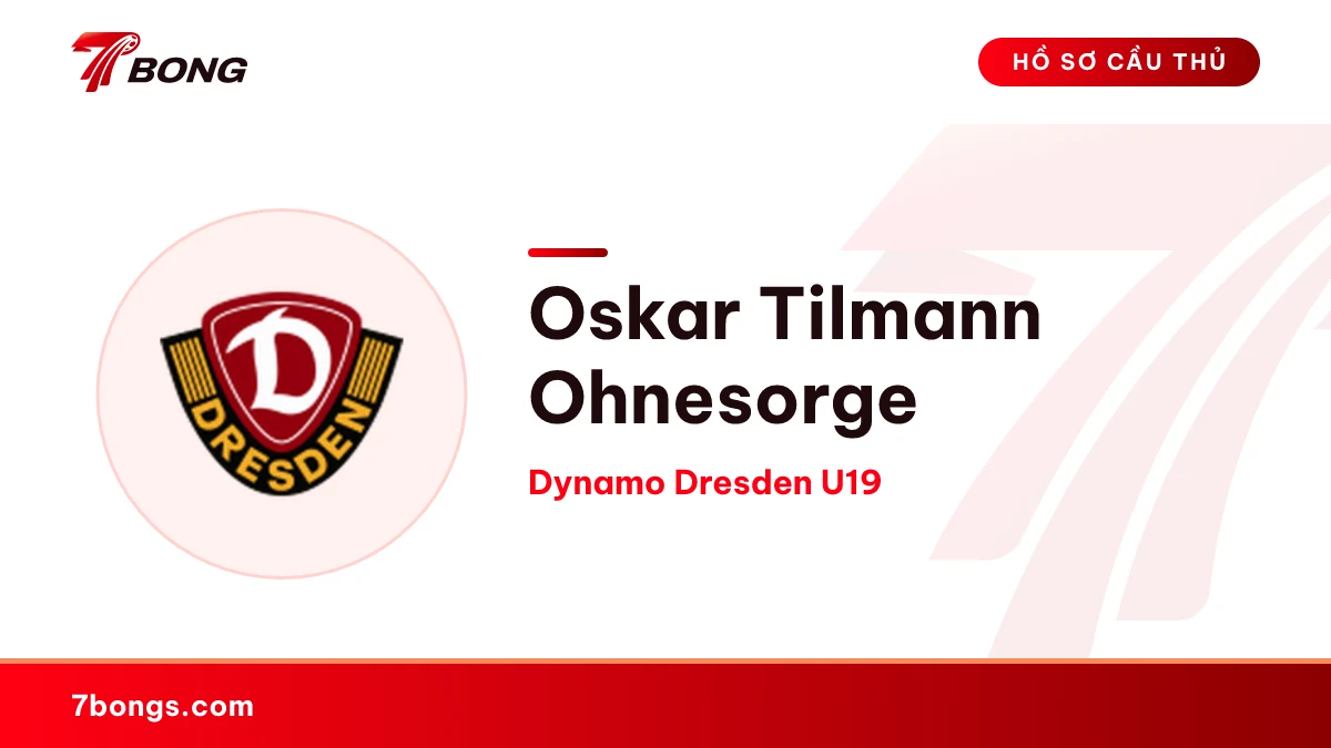 Oskar Tilmann Ohnesorge — Dynamo Dresden U19