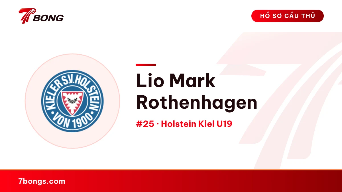 Lio Mark Rothenhagen — Holstein Kiel U19