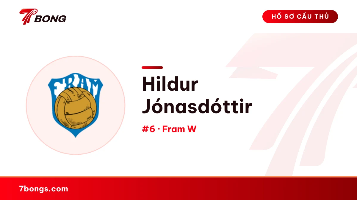 Hildur Jónasdóttir — Fram W