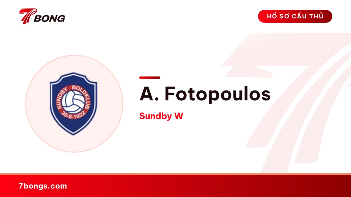 A. Fotopoulos — Sundby W