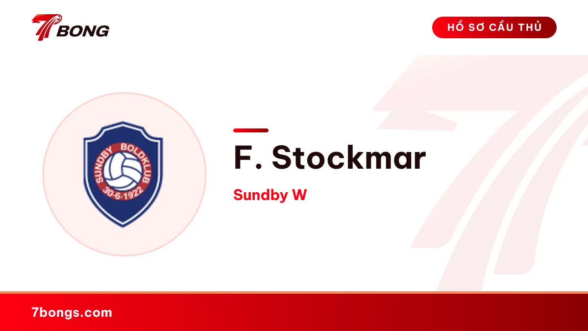 F. Stockmar — Sundby W