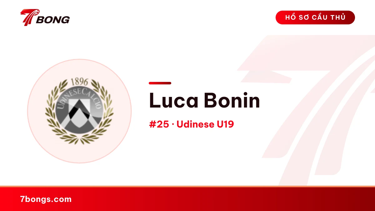 Luca Bonin — Udinese U19