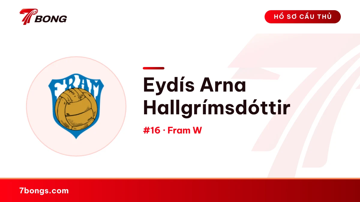 Eydís Arna Hallgrímsdóttir — Fram W
