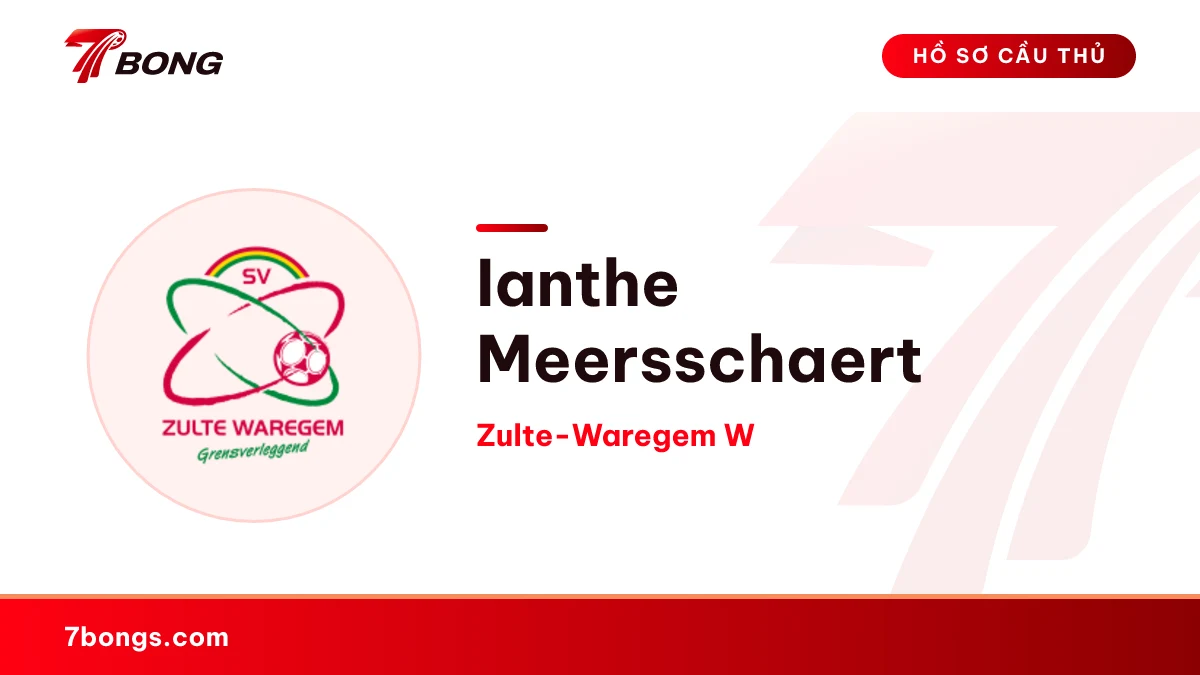 Ianthe Meersschaert — Zulte-Waregem W
