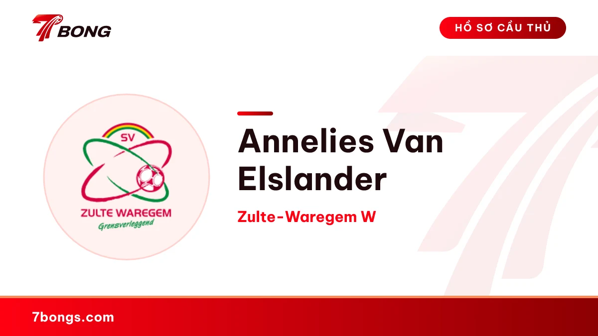 Annelies Van Elslander — Zulte-Waregem W