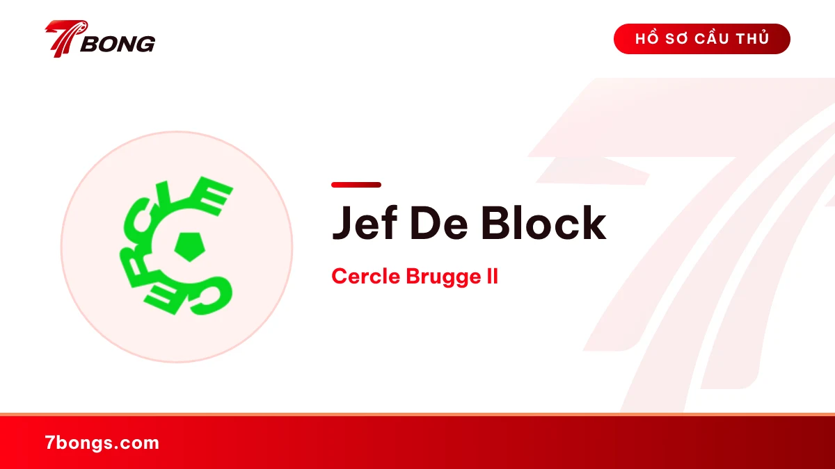 Jef De Block — Cercle Brugge II