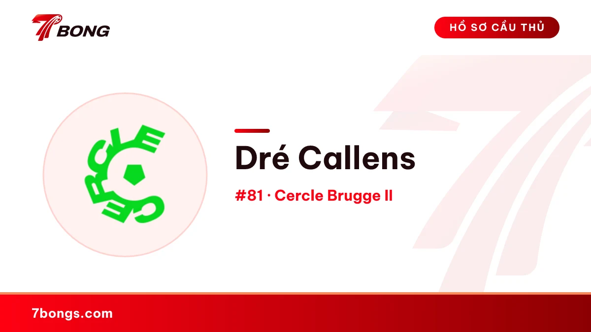 Dré Callens — Cercle Brugge II