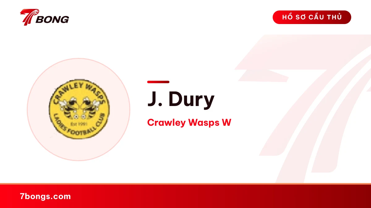 J. Dury — Crawley Wasps W