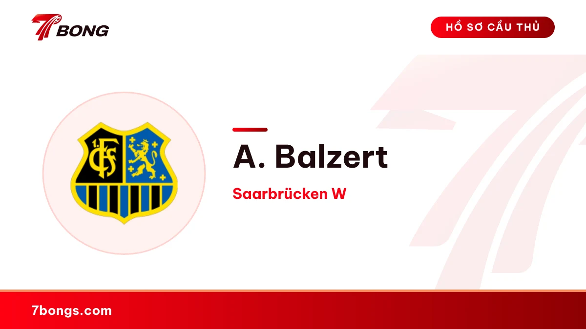 A. Balzert — Saarbrücken W