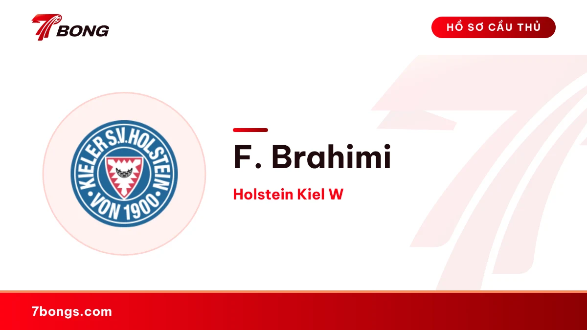 F. Brahimi — Holstein Kiel W