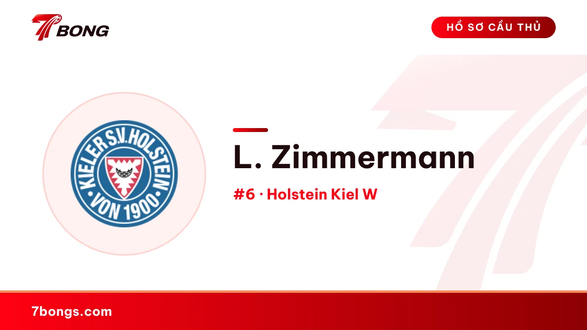 L. Zimmermann — Holstein Kiel W