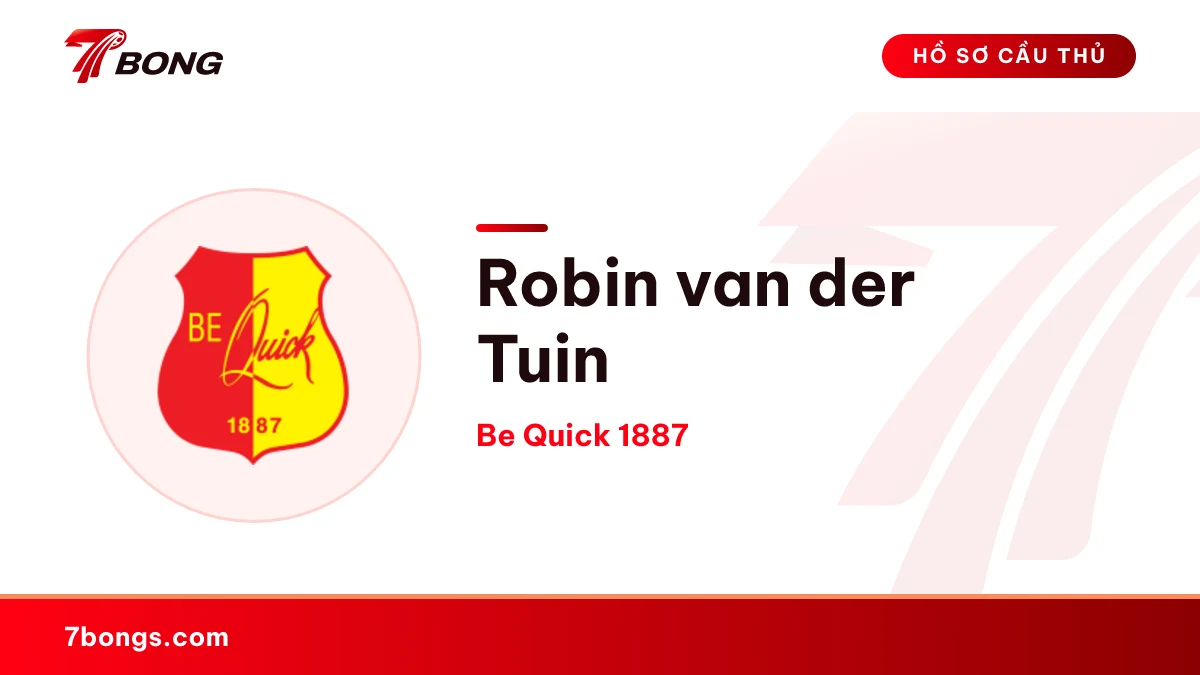Robin van der Tuin — Be Quick 1887