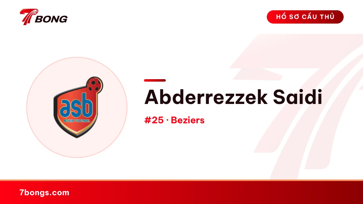 Abderrezzek Saidi — Beziers