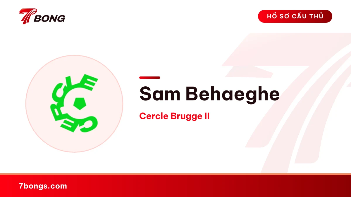 Sam Behaeghe — Cercle Brugge II