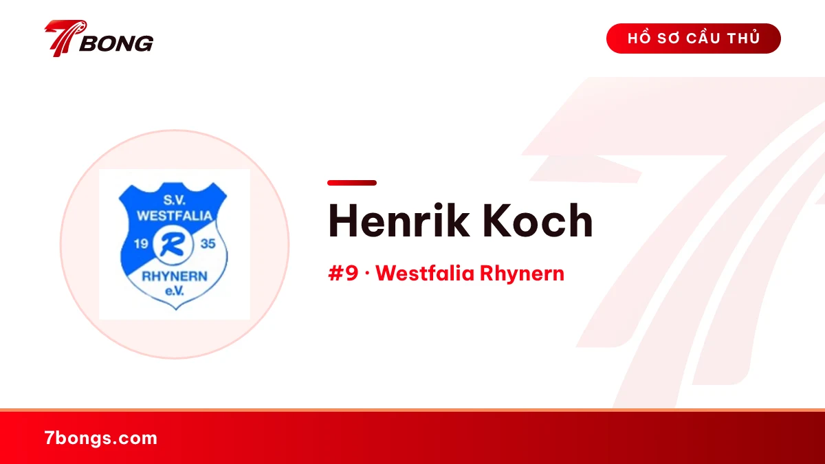 Henrik Koch — Westfalia Rhynern