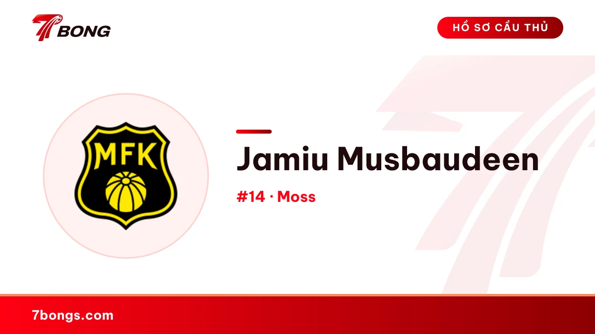 Jamiu Musbaudeen — Moss