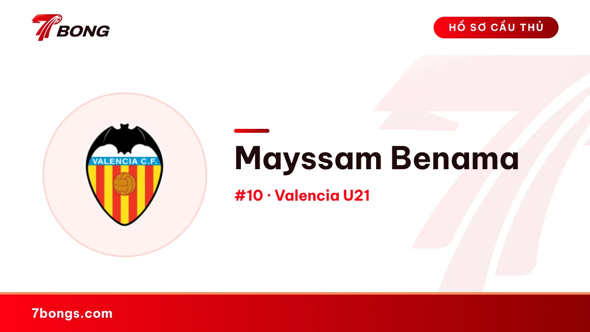 Mayssam Benama — Valencia U21