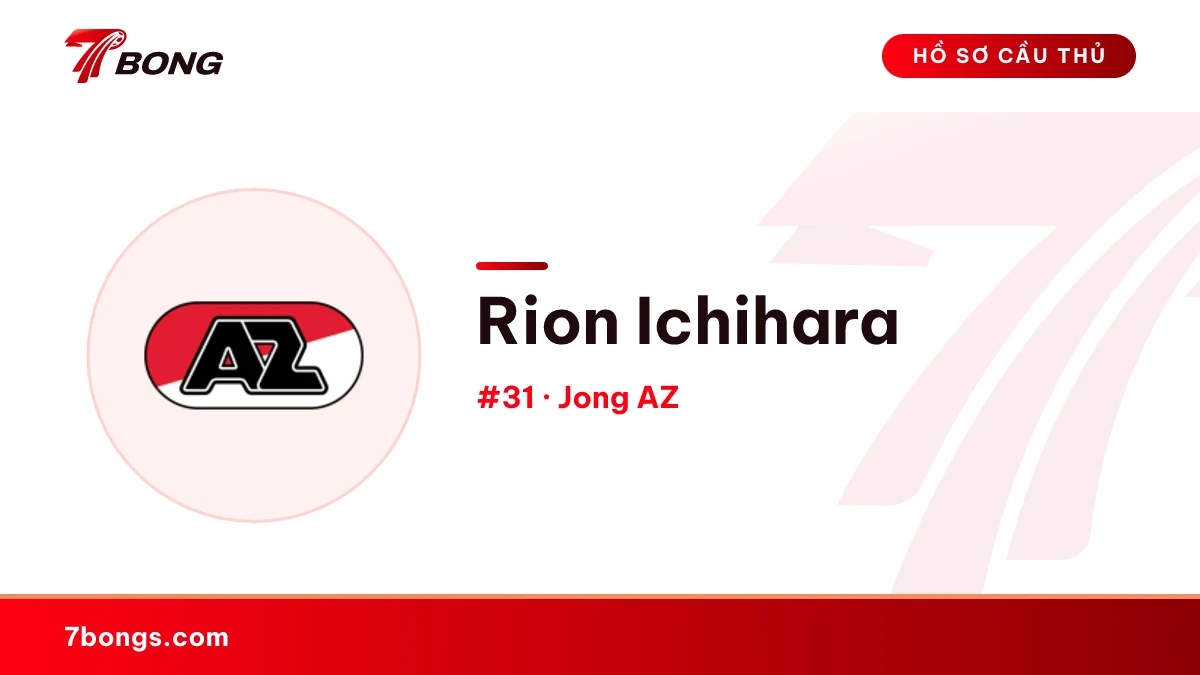 Rion Ichihara — Jong AZ