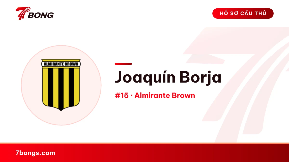 Joaquín Borja — Almirante Brown