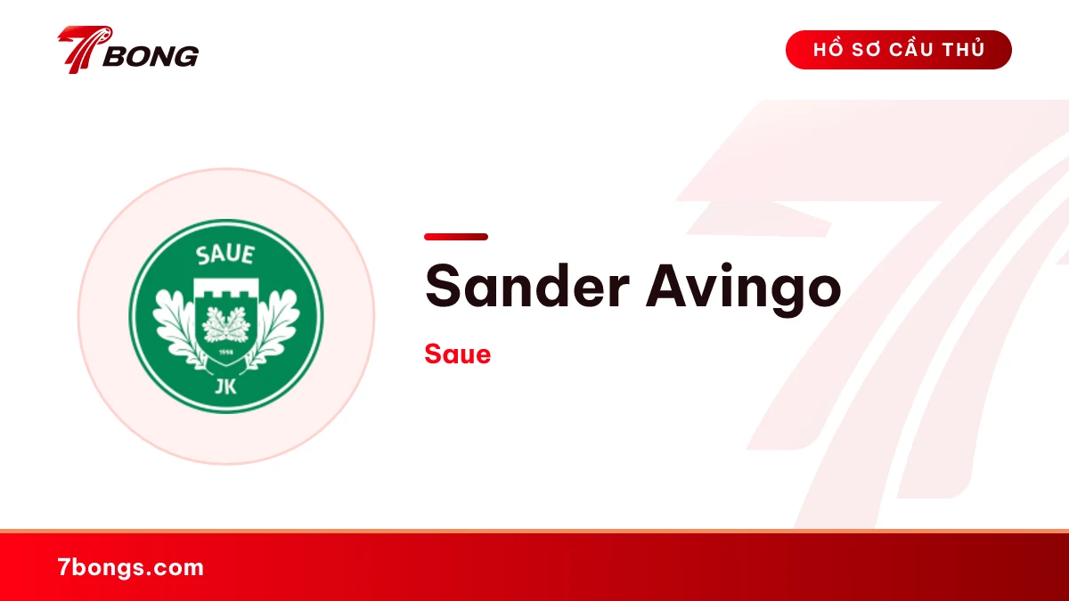 Sander Avingo — Saue