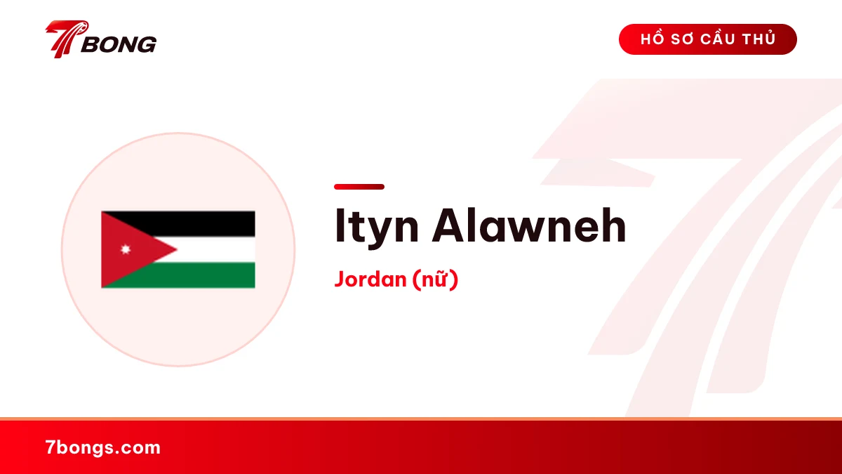 Ityn Alawneh — Jordan (nữ)