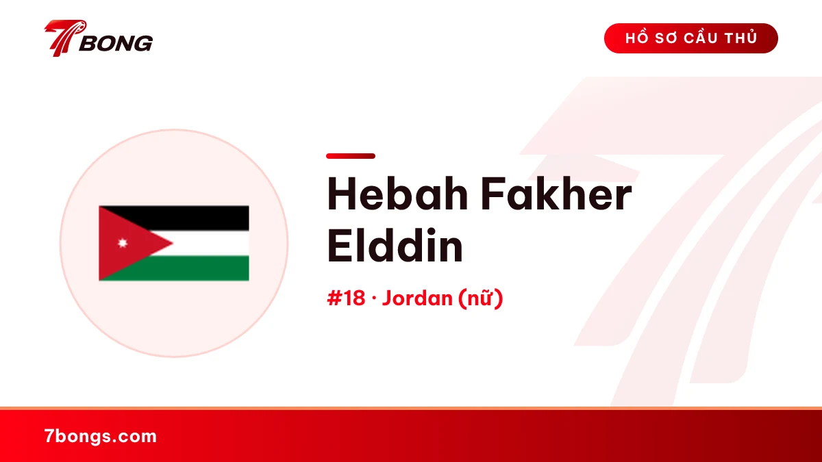 Hebah Fakher Elddin — Jordan (nữ)