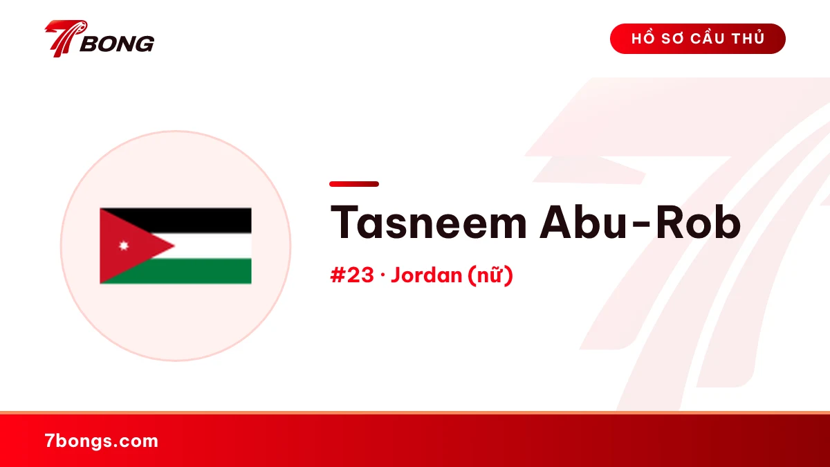 Tasneem Abu-Rob — Jordan (nữ)