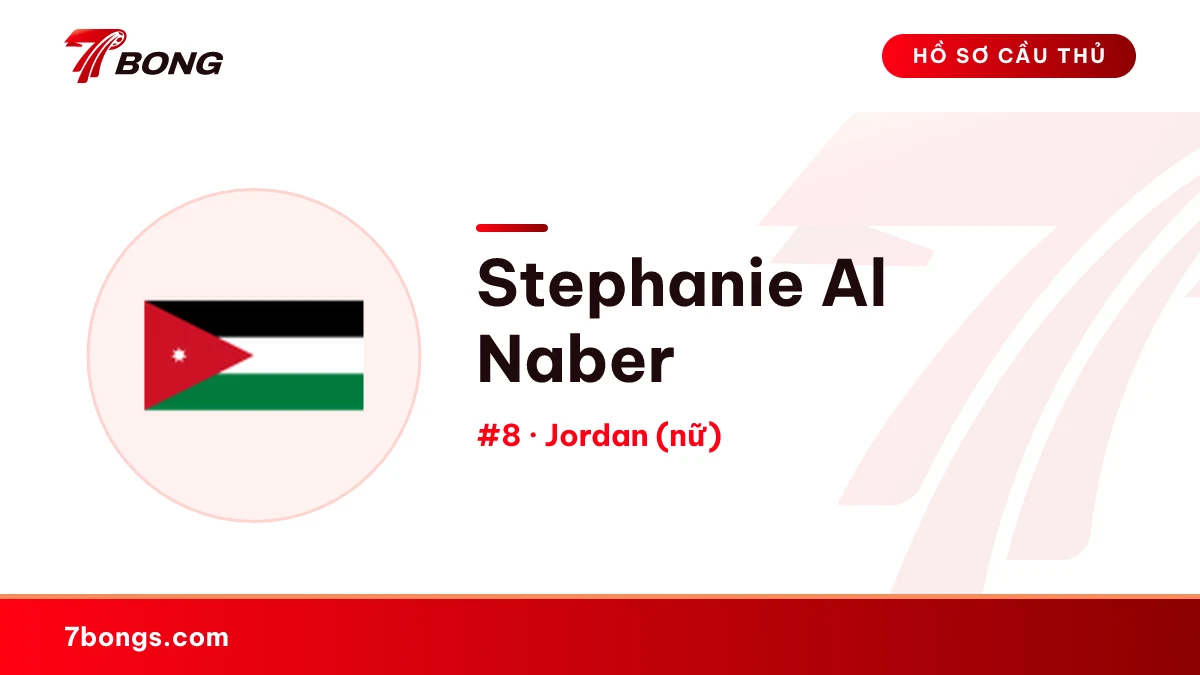 Stephanie Al Naber — Jordan (nữ)