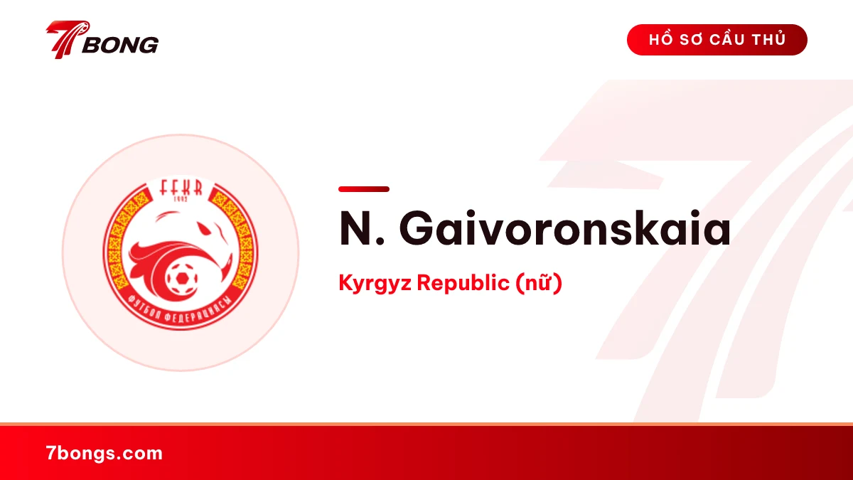 N. Gaivoronskaia — Kyrgyz Republic (nữ)