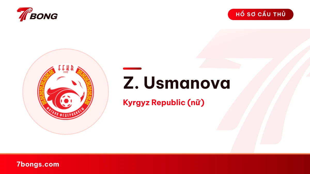 Z. Usmanova — Kyrgyz Republic (nữ)