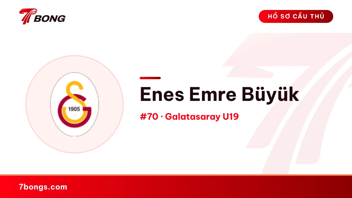 Enes Emre Büyük — Galatasaray U19