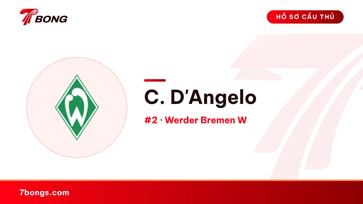 C. D'Angelo — Werder Bremen W