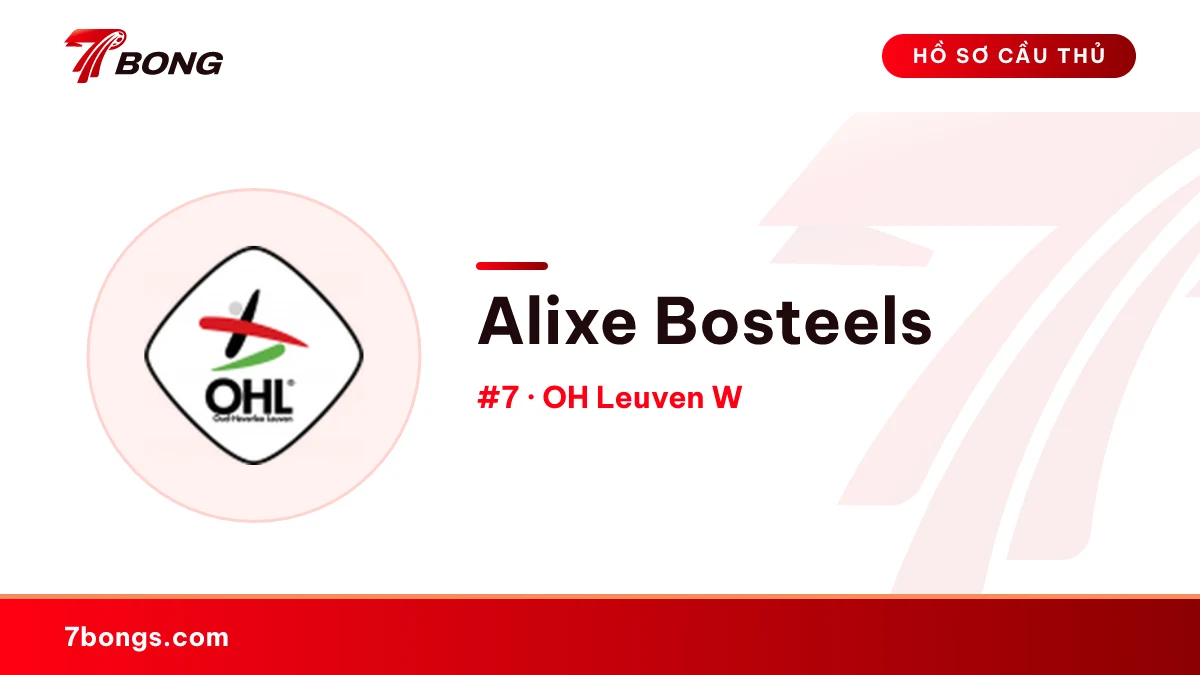 Alixe Bosteels — OH Leuven W