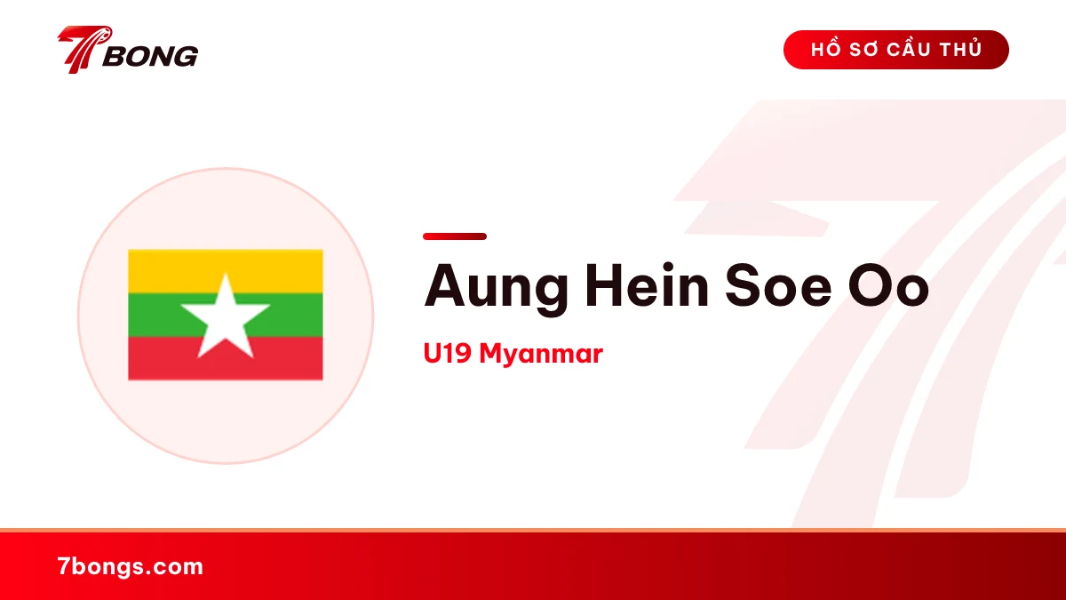 Aung Hein Soe Oo — U19 Myanmar