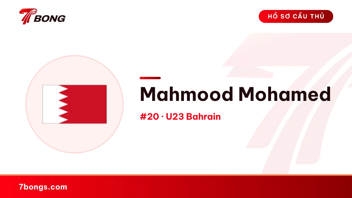 Mahmood Mohamed — U23 Bahrain