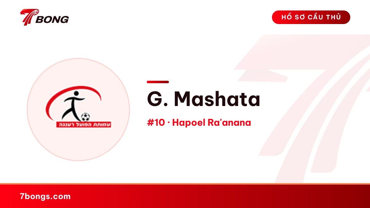 G. Mashata — Hapoel Ra'anana