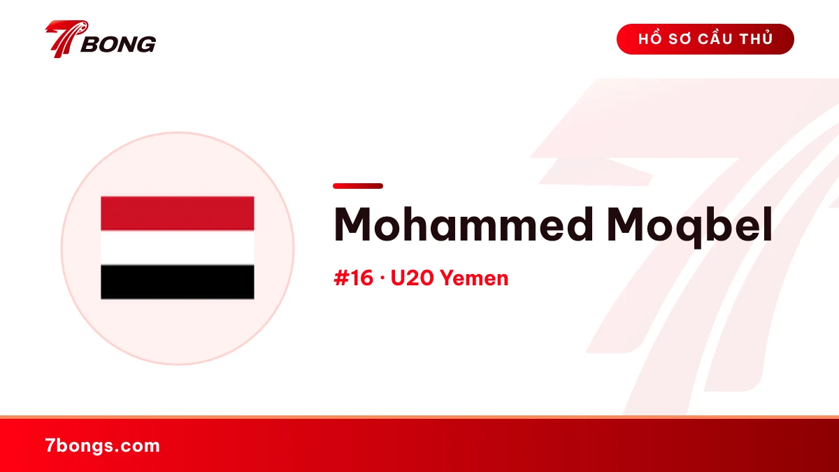 Mohammed Moqbel — U20 Yemen