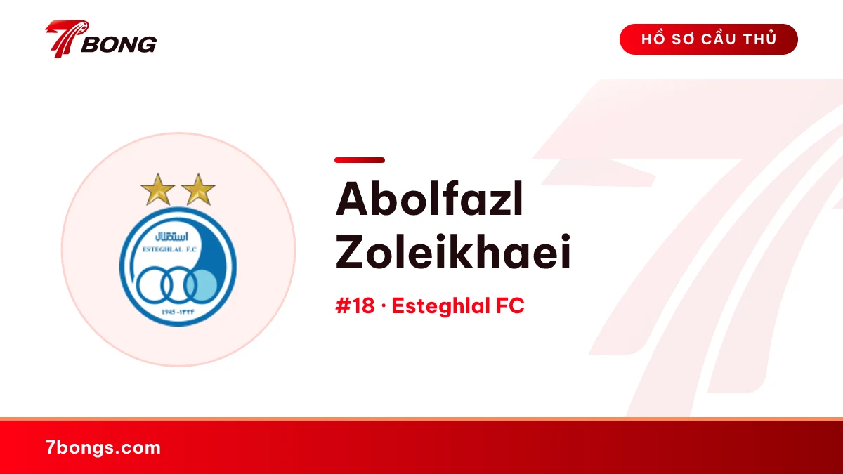 Abolfazl Zoleikhaei — Esteghlal FC