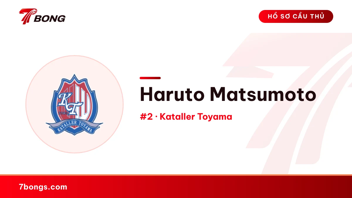 Haruto Matsumoto — Kataller Toyama