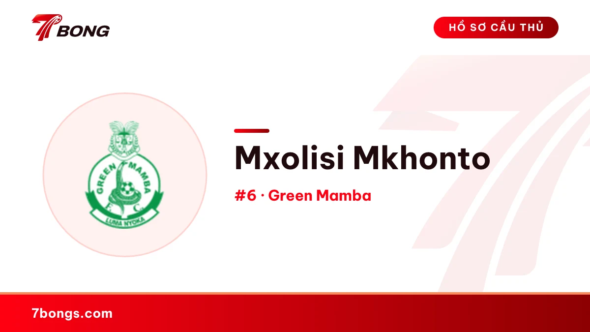 Mxolisi Mkhonto — Green Mamba