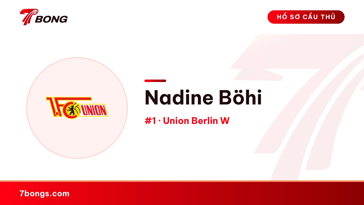 Nadine Böhi — Union Berlin W