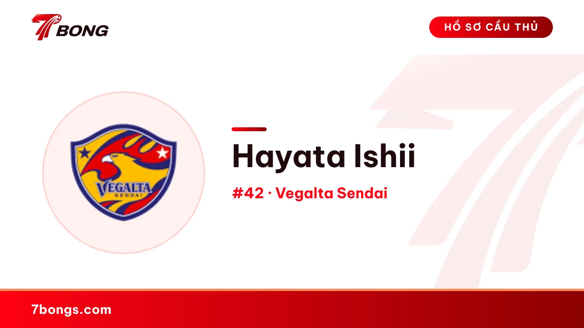 Hayata Ishii — Vegalta Sendai