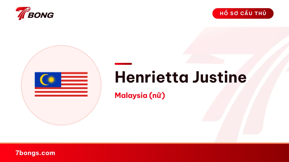 Henrietta Justine — Malaysia (nữ)